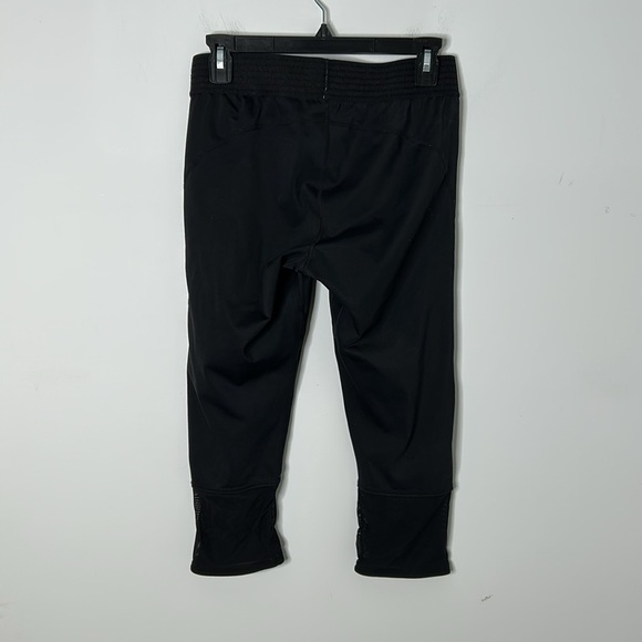 Athleta Derek Lam 10C Black Cropped Mesh Leggings - Picture 5 of 7